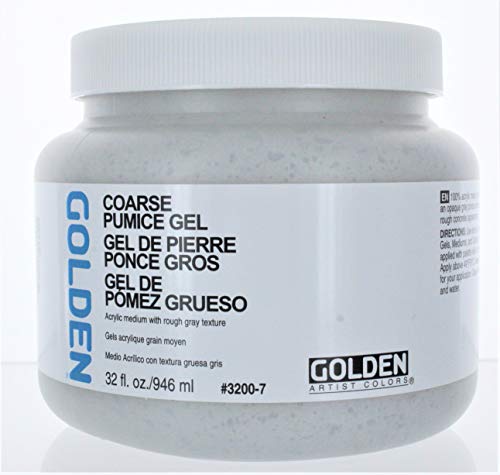 Golden Acrylic Medium: 946ml. Gel de Piedra Pómez Grueso