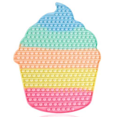 Gyothrig Push Gigante Pop Popit It Fidget Toys XXL Juego POPI Popper Popis Popitsgrandes Antistress Helado Mas Grande del Mundo 1000 Burbujas Popits Poppit Poppy Pokemon Poper