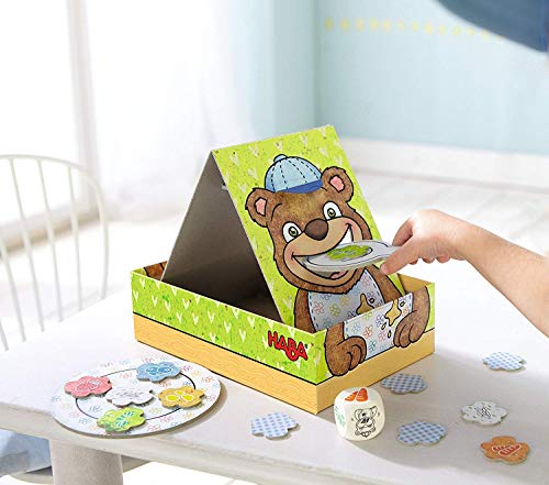 HABA 301257 - Juego de tablero (Boy/Girl, 2 yr(s), German, Simplified Chinese, English, Spanish, French, Beech,Cardboard, Multicolor, 400 g) , color/modelo surtido