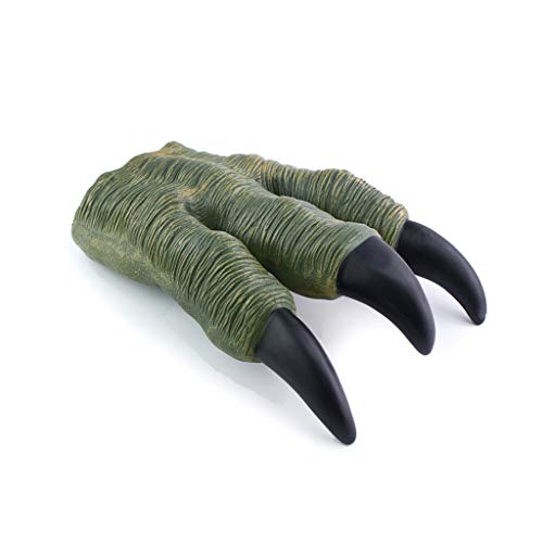 hetuioiyster Guantes de Manos con Garra de Dinosaurio niños, Cosplay, Navidad, Halloween, Suministros de utilería para Fiestas, Truco de Juguete, Bufanda, Chal