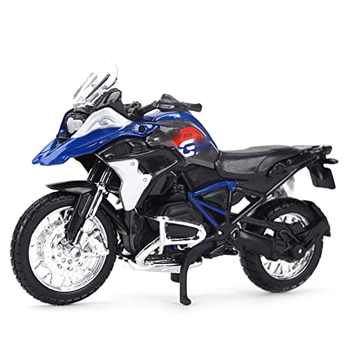 HSSM 1:18 para BMW R1250 GS Vehículos Fundición Estática Aficiones Motocicleta Modelo Simulación Regalos Cumpleaños para Niños Pasatiempos para Adultos Die Cast Motocicleta