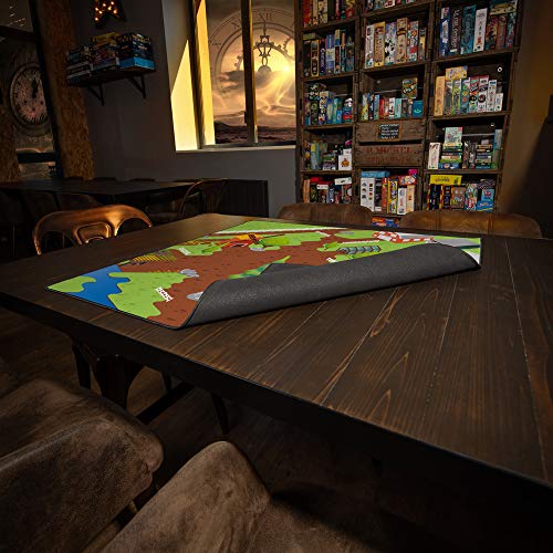 Immersion Tapis Kids – Alfombra de juego para niños – Universo de la granja 76 x 76 cm – Alta calidad de deslizamiento – Antideslizante
