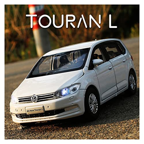 Juguetes Modelos Coches Coleccionables 1:32 para VW Touran L, Modelo Coche Aleación, Vehículos Juguete Fundido A Presión, Coche Juguete Metal, Colección Regalo Adornos Decorativos Festival