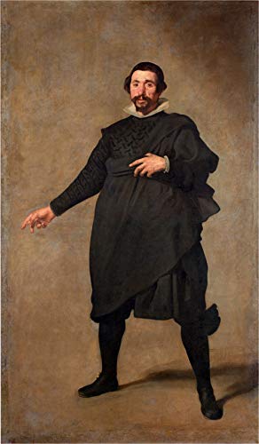 Kit de pintura al óleo DIY, kit de pintura por números para niños y adultos-Retrato de Pablo de Valladolid 40 * 50 cm (sin marco)