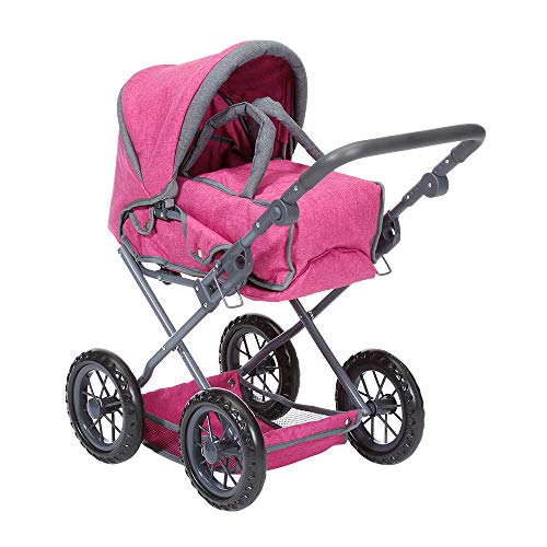 Knorrtoys 63131 Ruby - Cochecito para muñecas, Color Rosa