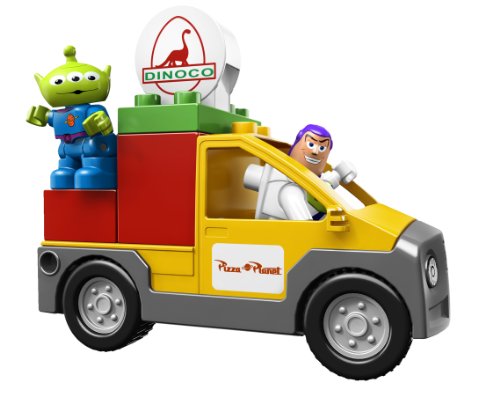 LEGO Pizza Planet Truck Figura de construcción - Figuras de construcción (Multicolor, 2 año(s), 5 año(s), 13 Pieza(s))
