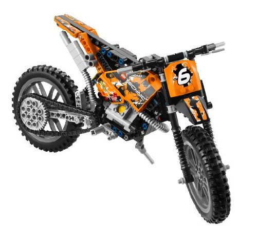 LEGO Technic - Moto de Motocross, Juegos de construcción 42007