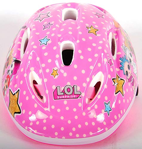 L.O.L. Surprise! Casco de bicicleta bici para niños, talla 51-55 cm, aprobado por TÜV/GS