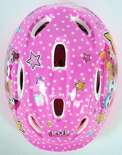 L.O.L. Surprise! Casco de bicicleta bici para niños, talla 51-55 cm, aprobado por TÜV/GS