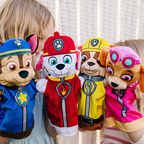 Melissa & Doug | Paw Patrol Títeres de Mano | (4 Títeres, 4 Fichas) | Patrulla Canina