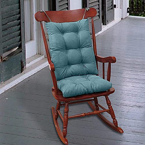 MOCHENG Cojín de la silla mecedora interior cojín antideslizante cojín de la silla del almuerzo rotura mecedora cojín de envasado al vacío cojín reclinable