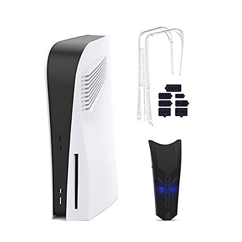 NC NC Cubierta del Concentrador Expansor USB 3 en 1 de La Carcasa del Host para La Consola PS5 - Digital