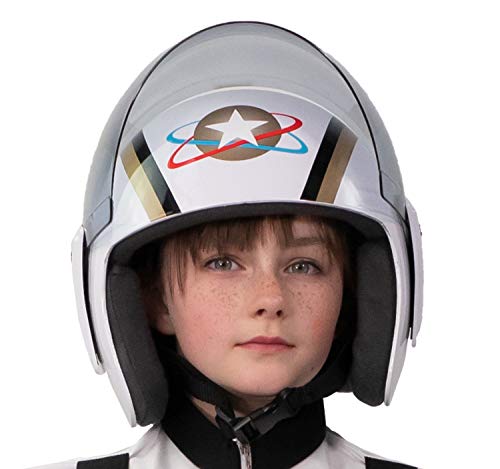 Orlob Accesorios de Disfraces para niños astronautas astronautas Accesorio de Espacio en Blanco de Talla única para Casco