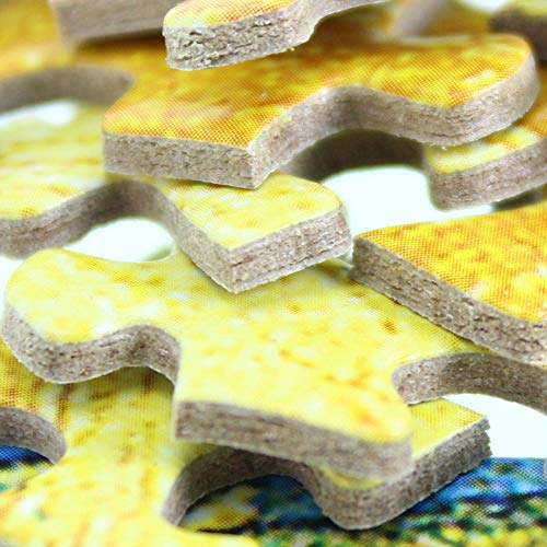 PANDABOOM Puzzle para Adultos 500 Piezas, Tres Grandes Cigüeñas Rojas Despegando En Huelva Odir Humedal, Andalucía, España, Regalo De Cumpleaños Único