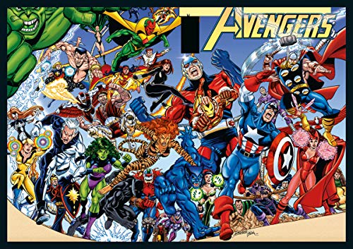 Panini France SA-Blister 9 Fundas Marvel 80 ANS, 003922KBF9