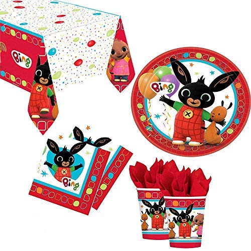 Party Bags 2 Go Bing Vajilla para Fiesta para 8