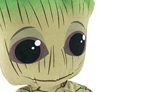 Peluches de los Personajes del Universo Marvel, Avengers, Guardianes de la Galaxia - Calidad Super Soft (20cm, Baby Groot Maceta)
