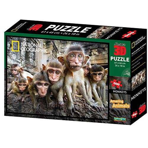 Prime 3D Puzzle, Multicolor (Toy Planet 50047)
