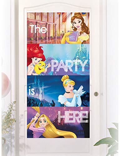 Procos-PR87886 Decoración para puerta, diseño de princesas Disney, talla, multicolor, Taglia Unica (Ciao Srl PR87886)