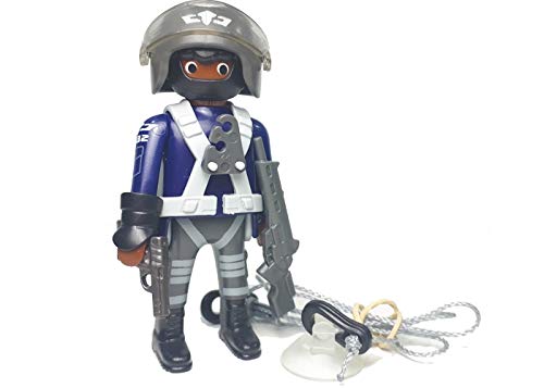 Promohobby Figura de Playmobil Serie 14 de Policia Fuerza Especial