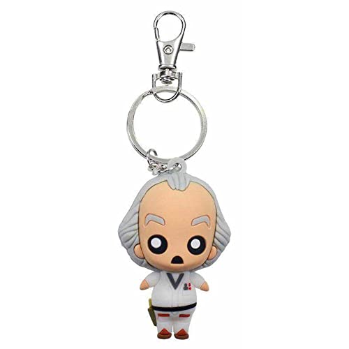 SD Toys- Doc Brown Llavero Cabezon Goma Pokis Regreso Al Futuro Blister, Multicolor (SDTUNI89015) , color/modelo surtido