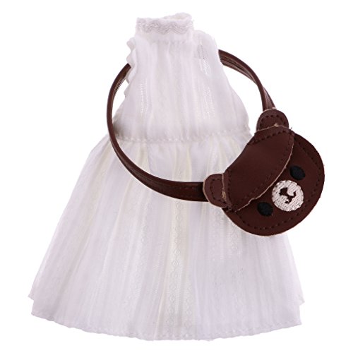 sharprepublic Traje de Ropa de Vestir de Muñeca de Moda 1/6 para Muñeca Blythe de 12 Pulgadas, Accesorios de Fabricación de Bricolaje - marrón