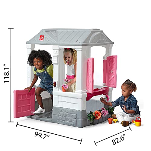 Step 2 Casa de Campo Courtyard Cottage, Color Rosa (ColorBaby 85311)