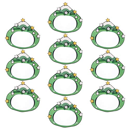 Tomaibaby 10 Unids Protector Facial Reutilizable Visera Facial de Seguridad Anti-Empañamiento Visera Facial Transparente Protector Facial de Invierno Transparente para La Fiesta de Navidad