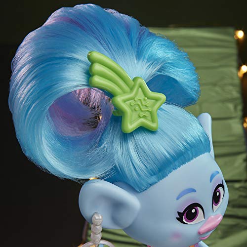 Trolls - Gira Mundial Deluxe Muñecas de Moda Glam personaje Chenille (Hasbro E6569)