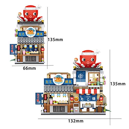 WWEI Architecture Tokio - Kit de construcción para restaurantes japoneses compatible con la arquitectura Lego 21051