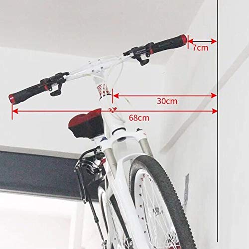 Yeewen Deportes Ciclismo Soporte de pared soporte for bicicleta bicicleta que muestra el soporte de suspensión de bicicleta de montaña montado en la pared del gancho de almacenamiento de bicicletas po