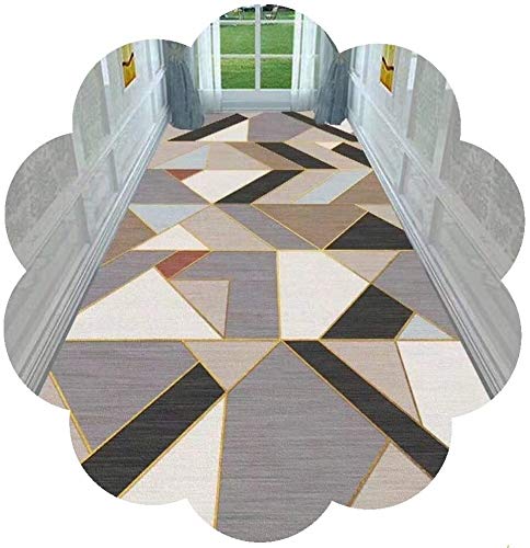 YUEDAI Pasillo Corredor Alfombra, Antideslizante Alfombras Perfecto for Puerta de Entrada Hall de Entrada Cocina de alfombras, 60cm / 90cm / 110cm Ancho (Color : Multi-Colored, Size : 120x400cm)